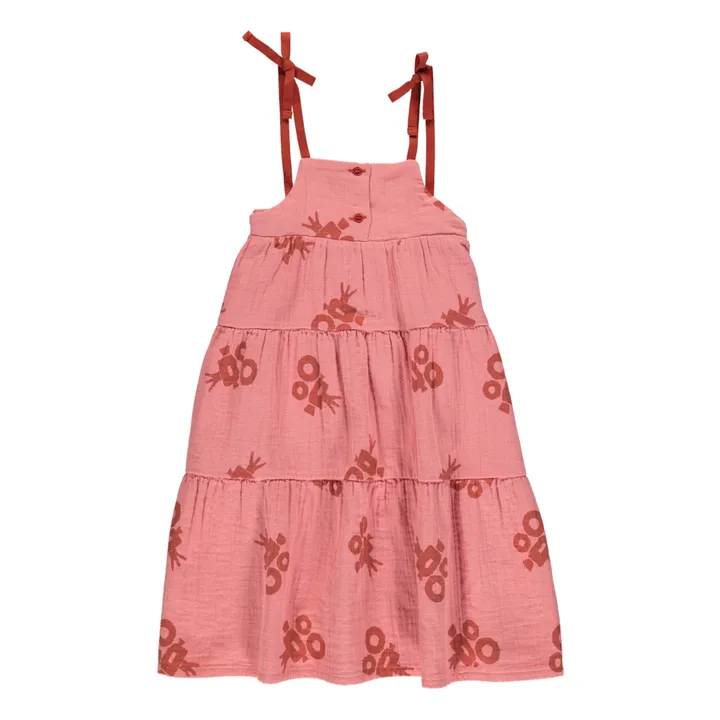 Camera All Over Dress  | Pink- Product image n°0