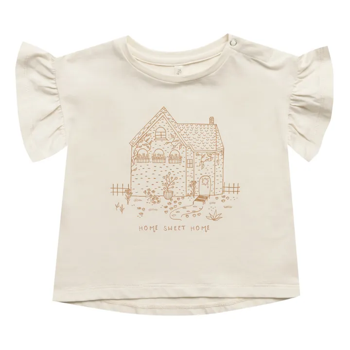 Camiseta Flutter Casa | Blanco Roto- Imagen del producto n°0