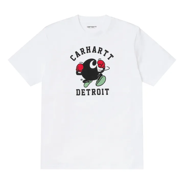 Boxing Organic Cotton T-shirt  | White- Product image n°0