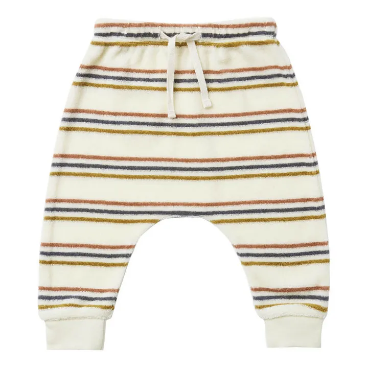 Pantalon Eponge Coton Bio | Blanc cassé- Image produit n°0