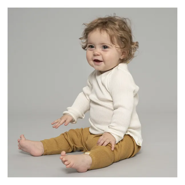 Belfast Silk and Cotton T-shirt | Off white