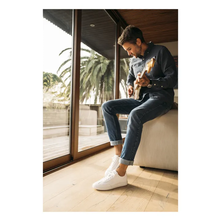 Deane Triple White Sneakers | White- Product image n°3