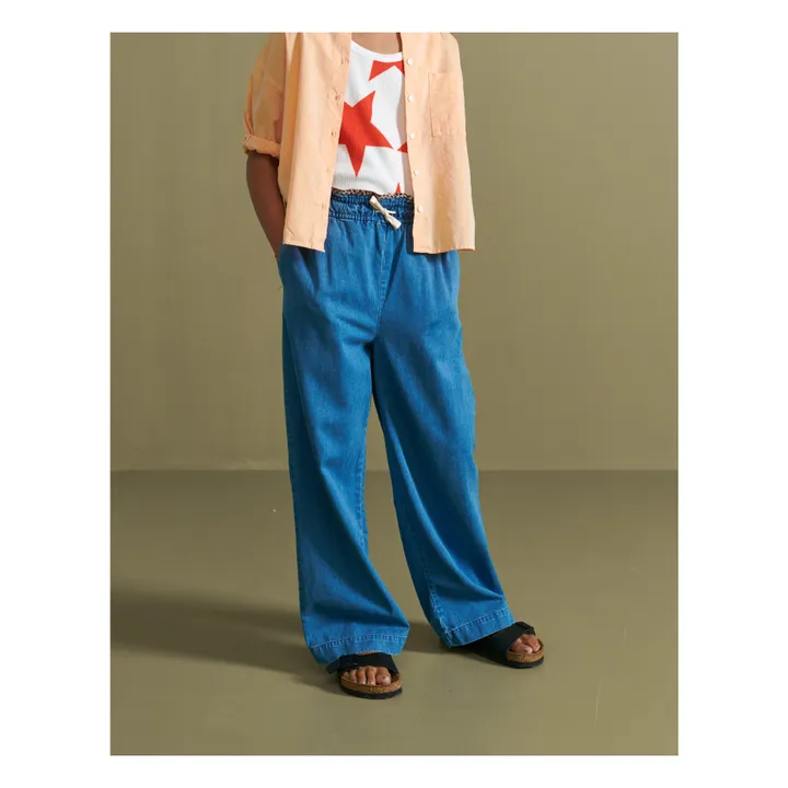 Auria  Wide-legged Trousers  | Denim- Product image n°2