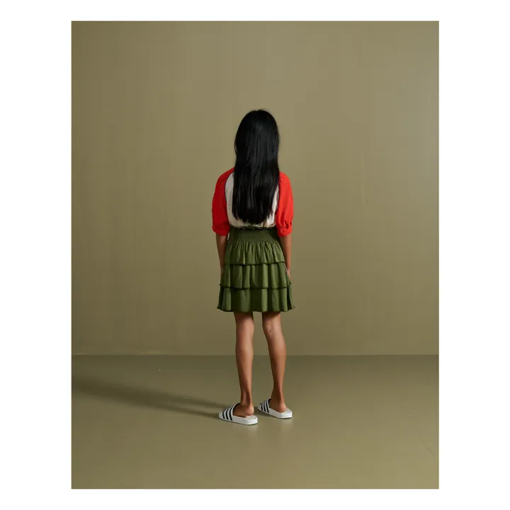 Miux Skirt  | Khaki- Product image n°2