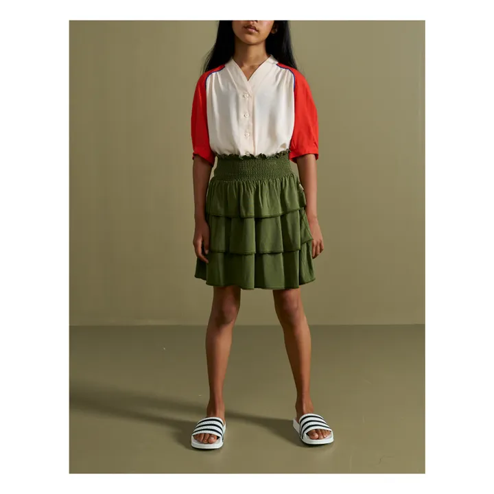 Miux Skirt  | Khaki- Product image n°1