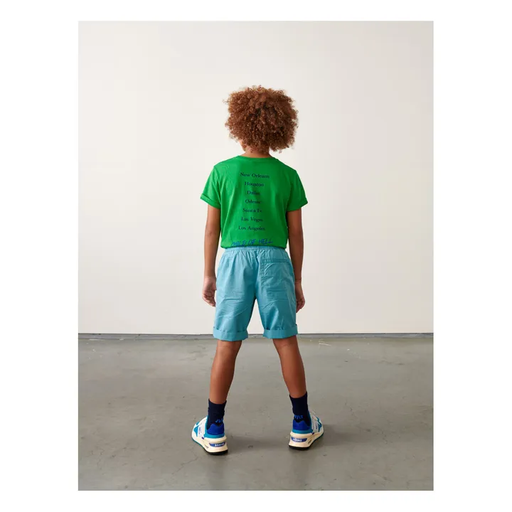 Shorts Pawl | Azul Turquesa- Imagen del producto n°4