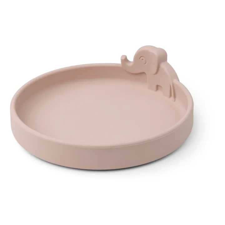 Peekaboo Silicone Elphee Plate | Pink- Product image n°0