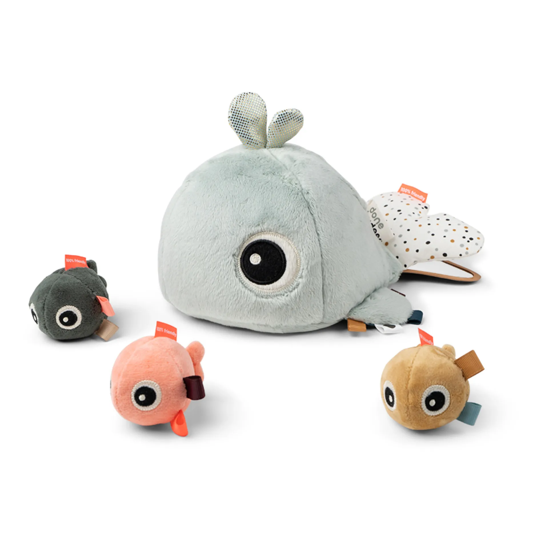 Done By Deer Blue Hide & Seek Wally Early Learning Toy
