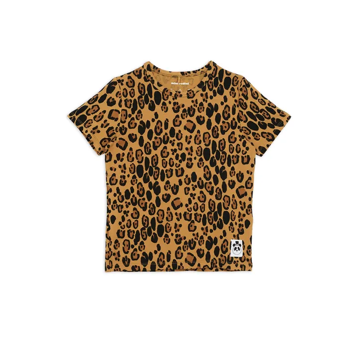 Camiseta Tencel Leopardo | Marrón- Imagen del producto n°0