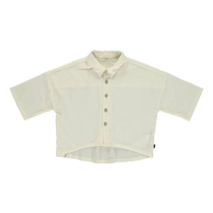 Camisa algodón orgánico | Blanco Roto- Imagen del producto n°0