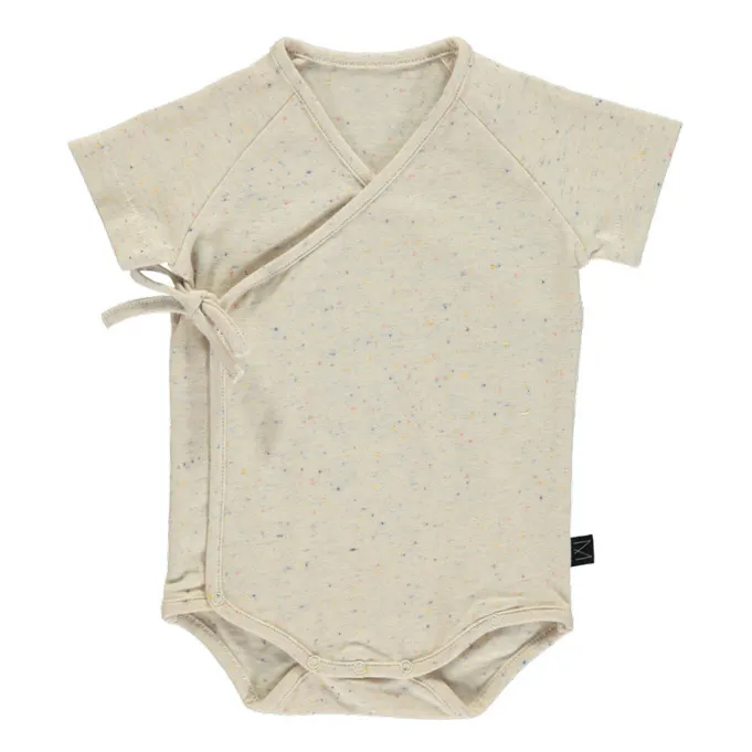 Body Cruzado algodón orgánico | Blanco Roto- Imagen del producto n°0