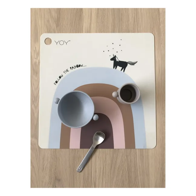 Follow the Rainbow Silicone Placemat