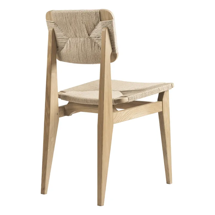 C-Chair Paper Cord - Marcel Gascouin | Oak- Product image n°2