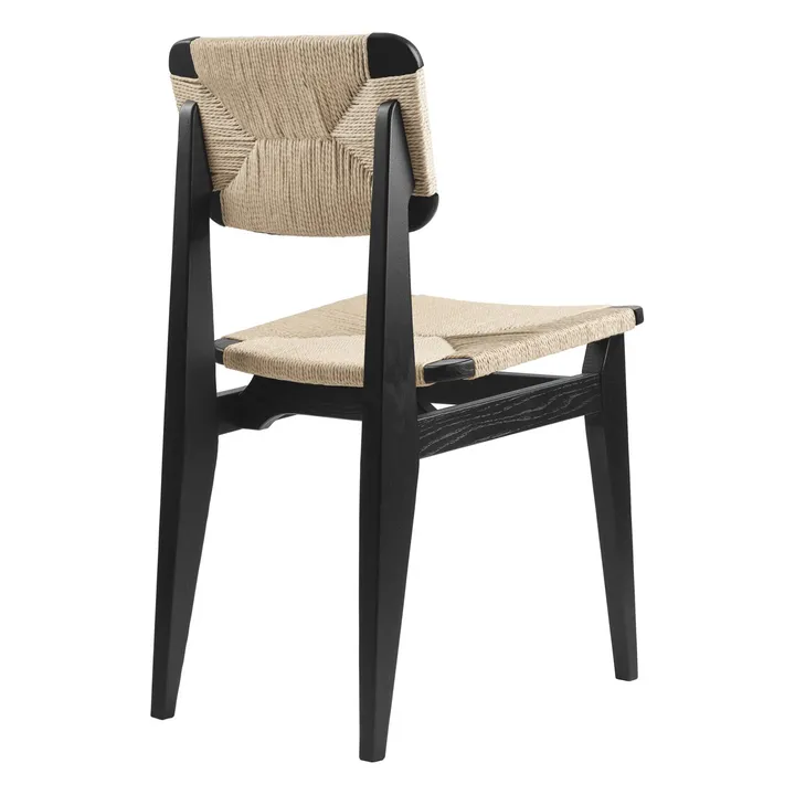 C-Chair paper cord - Marcel Gascouin | Chêne noir- Image produit n°1