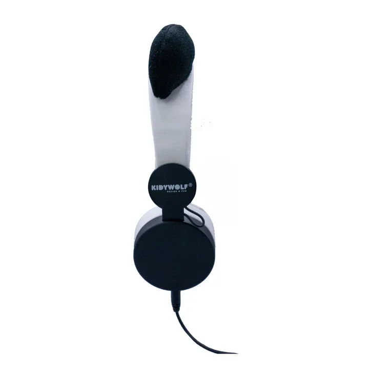 Casque audio filaire enfant Panda | Blanc- Image produit n°4