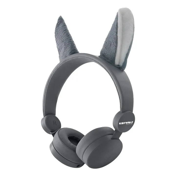 Children's Wolf Headset  | Grey- Product image n°0