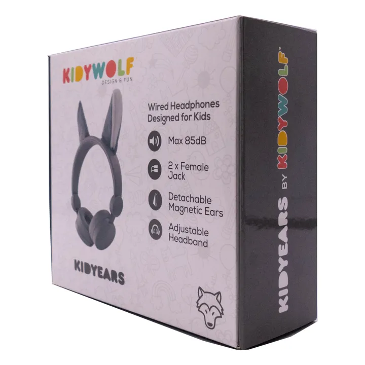 Children's Wolf Headset  | Grey- Product image n°5