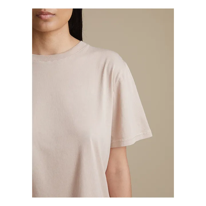 T-shirt Luz Jersey Coton Bio | Beige- Image produit n°2