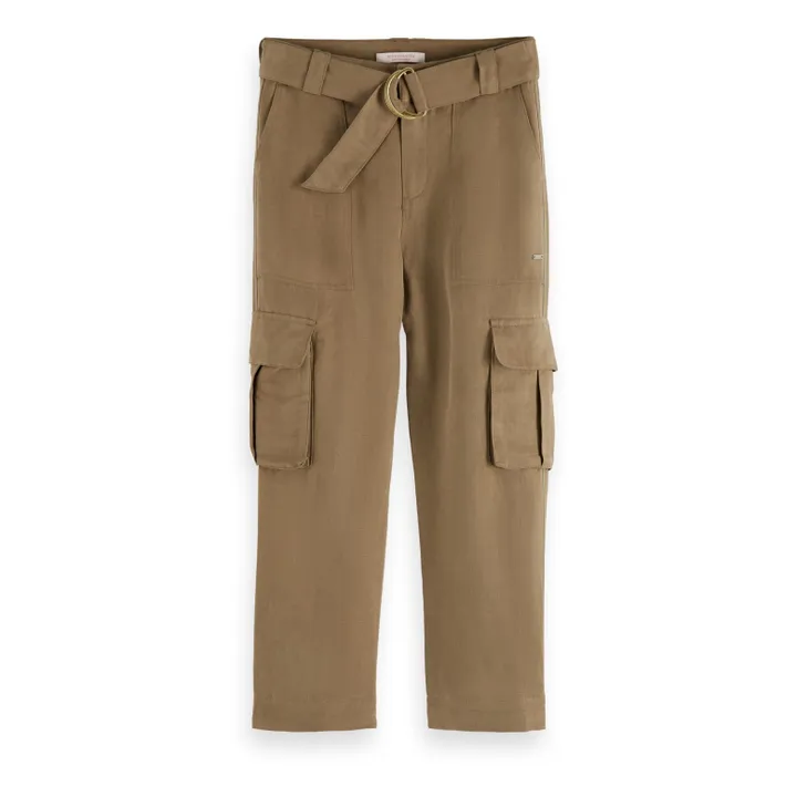 Cargo Trousers  | Camel- Product image n°0