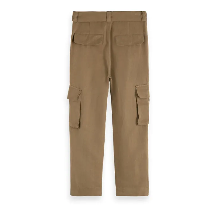 Cargo Trousers  | Camel- Product image n°1