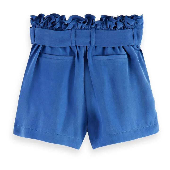 Shorts con Cinturón | Azul- Imagen del producto n°1