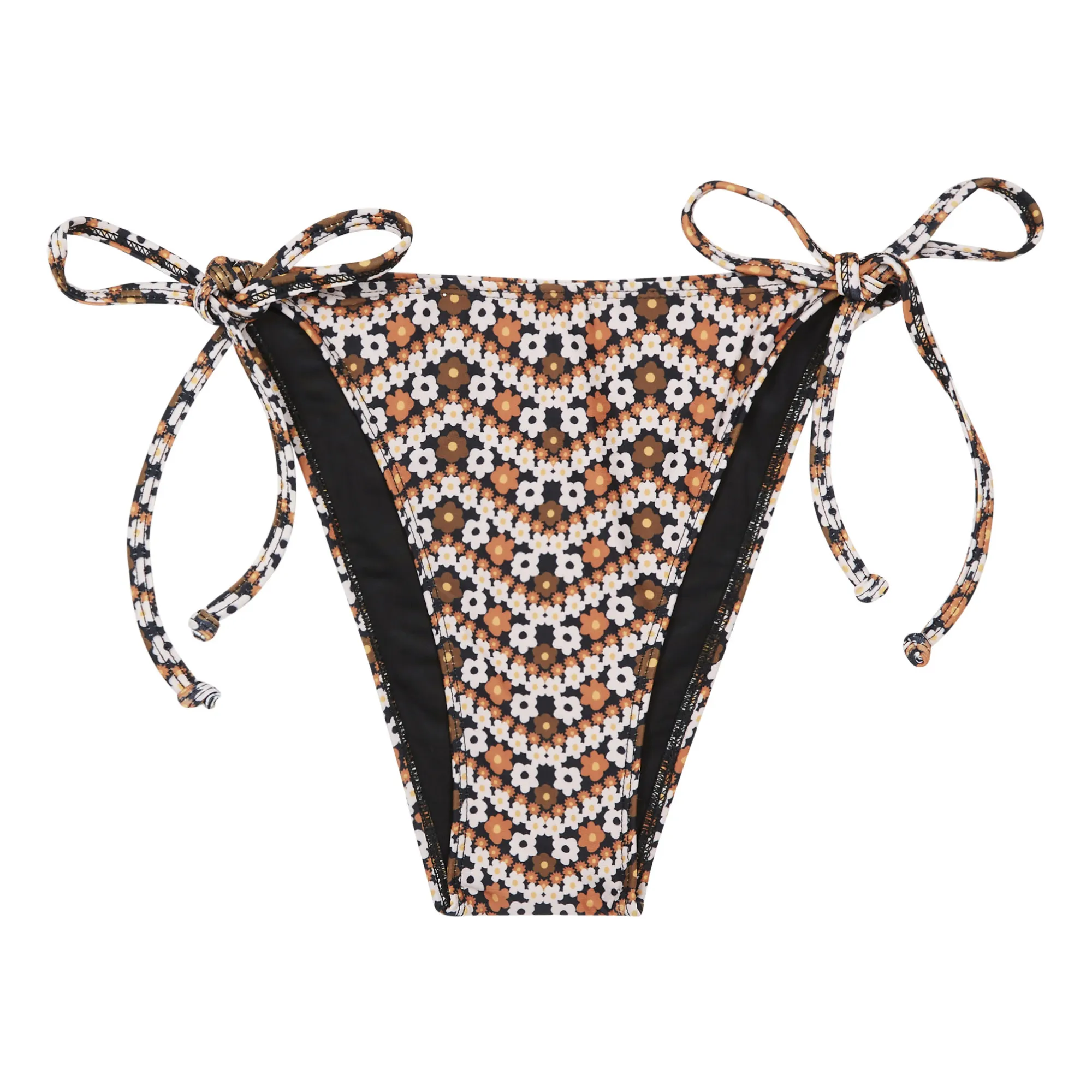 Faithfull The Brand Brown Colva Bikini Bottoms