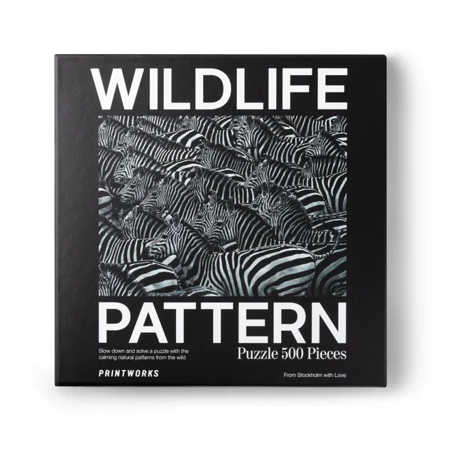 Wildlife Zebra Puzzle - 500 Pieces