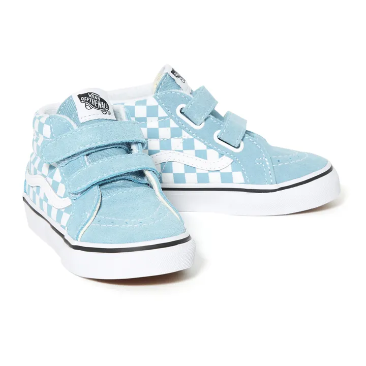 SK8-Mid Velcro Sneakers | Blue- Product image n°1