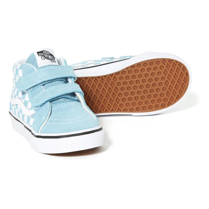 SK8-Mid Velcro Sneakers | Blue- Product image n°2