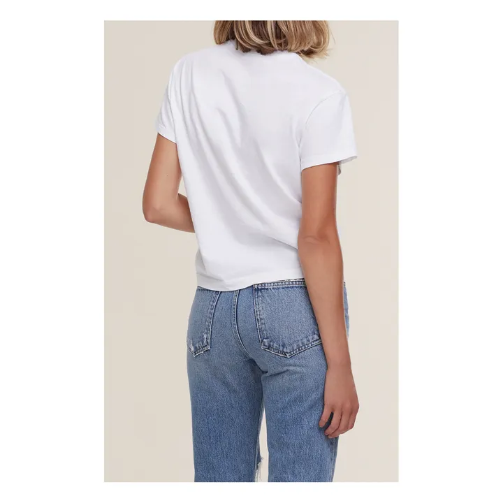 T-shirt Rena in cotone Supima | Bianco- Immagine del prodotto n°3