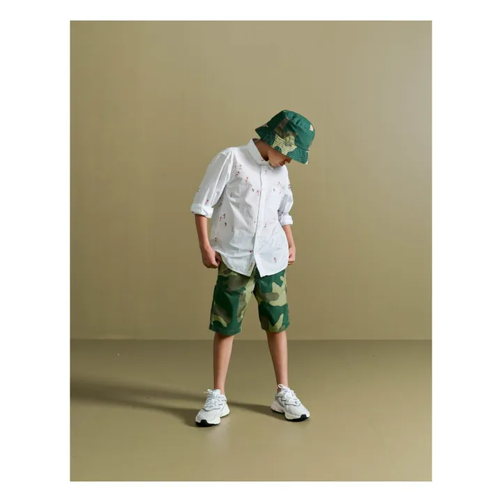 Shorts Printer Camo | Verde- Immagine del prodotto n°2