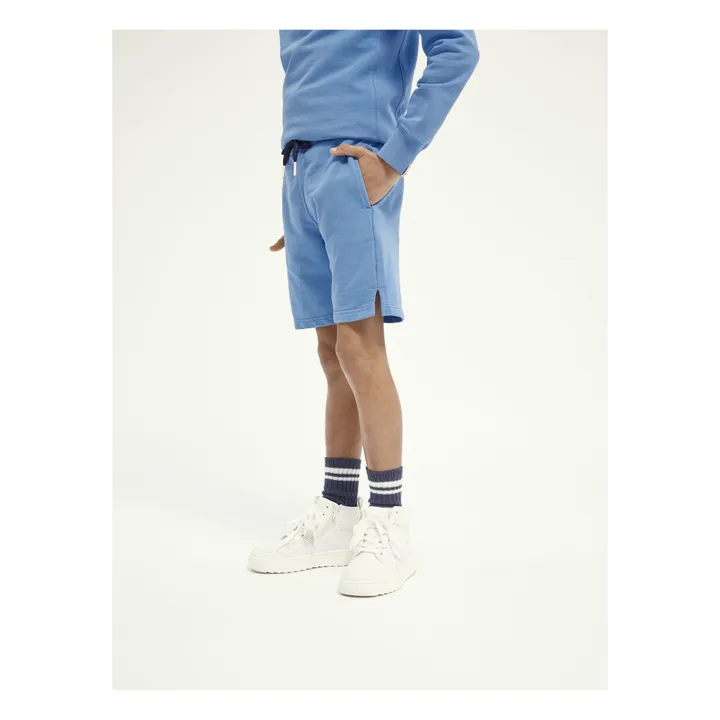 Shorts Bio-Baumwolle | Blau- Produktbild Nr. 3