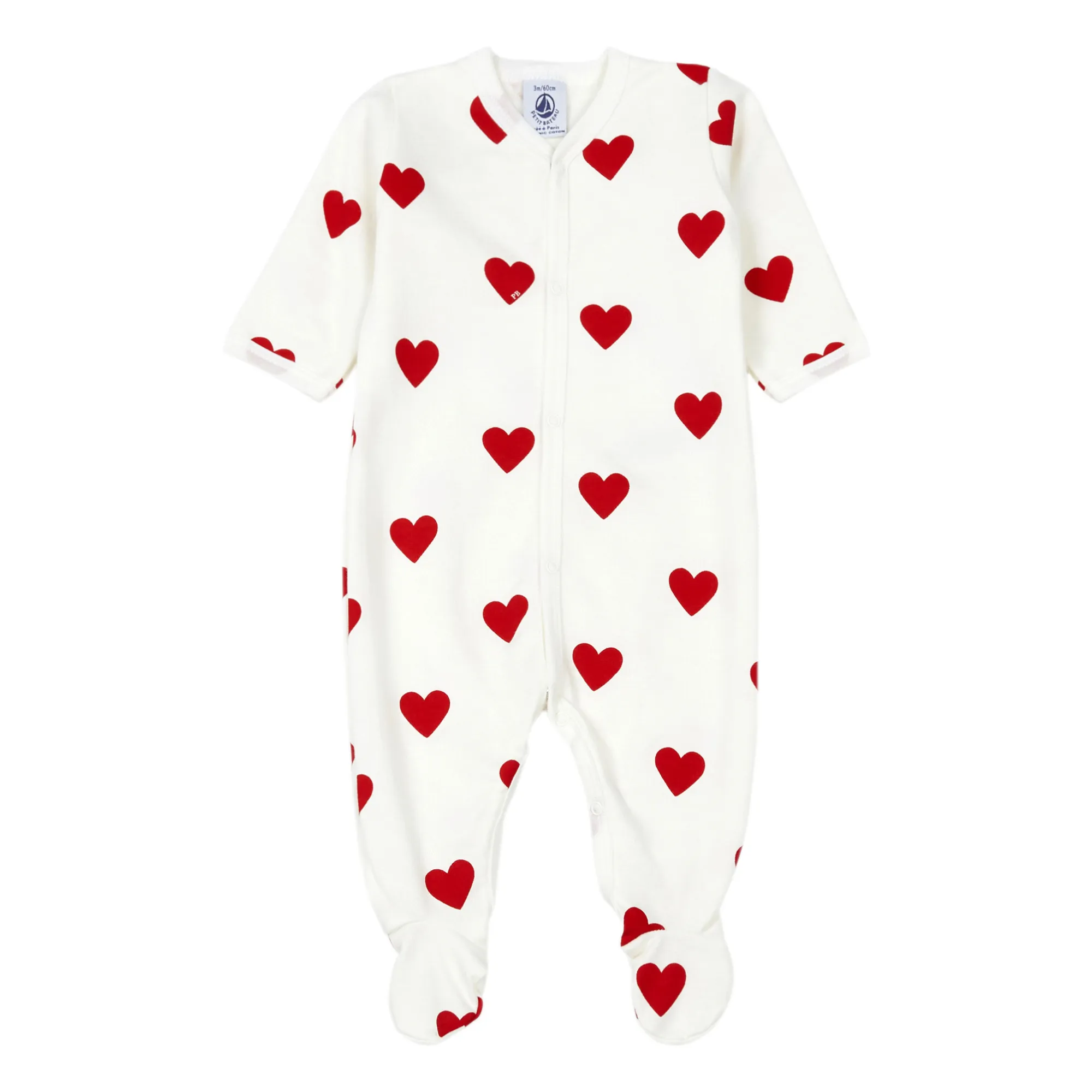 Petit Bateau White Mescoeurs Pyjamas