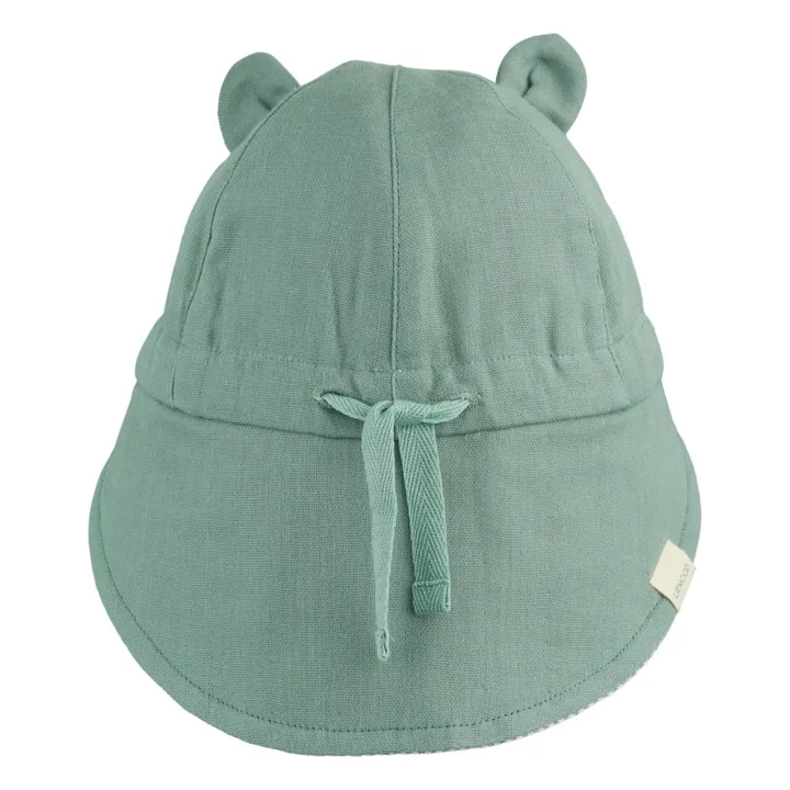 Sombrero Cosmo Reversible algodón orgánico | Gris verdoso- Imagen del producto n°1