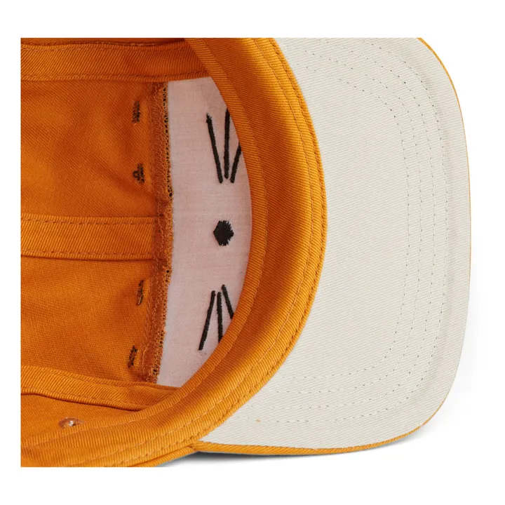 Berretto Rory Cat in cotone bio | Arancione- Immagine del prodotto n°2