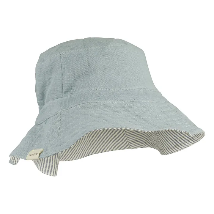Sombrero Buddy Reversible algodón orgánico | Azul- Imagen del producto n°2