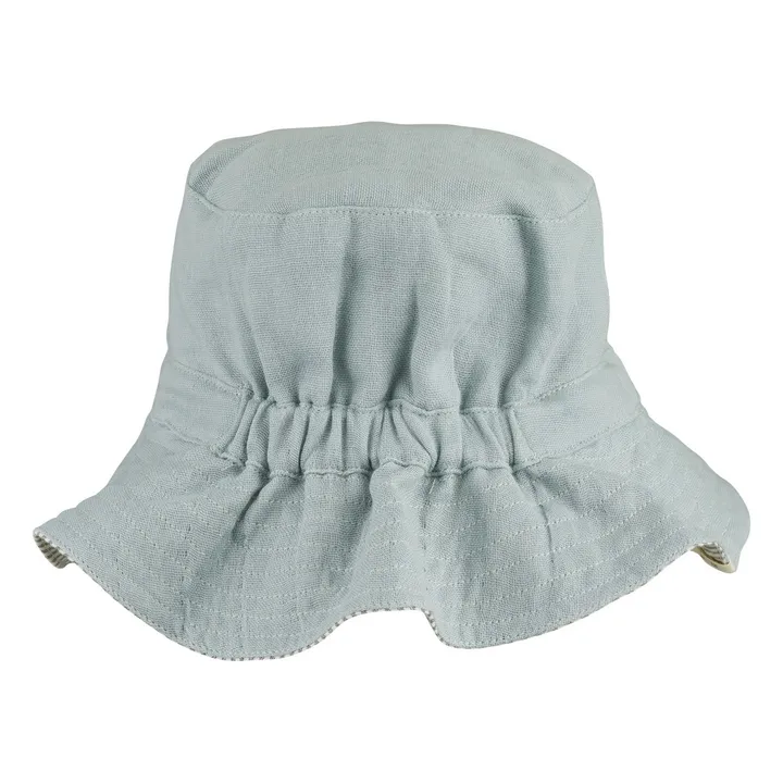 Sombrero Buddy Reversible algodón orgánico | Azul- Imagen del producto n°3