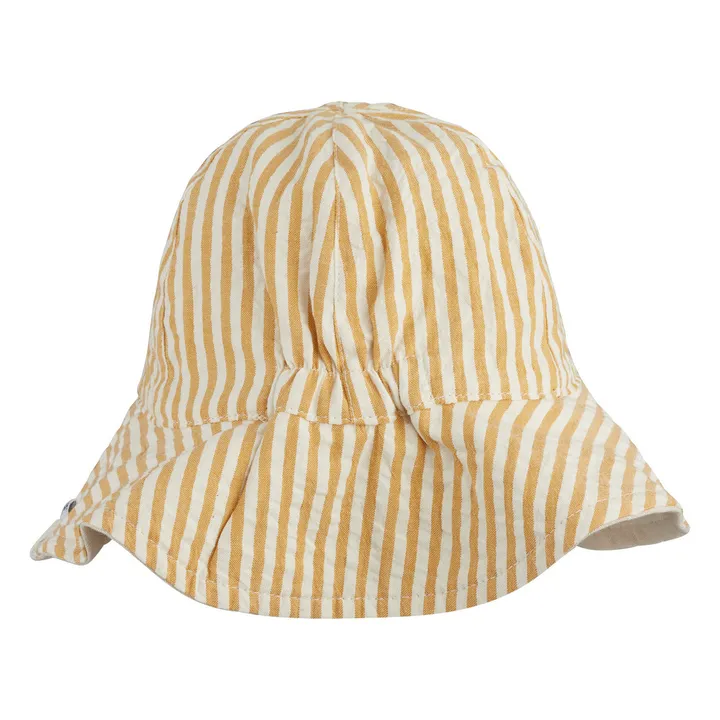 Cady Reversible Organic Cotton Hat  | Cream- Product image n°3