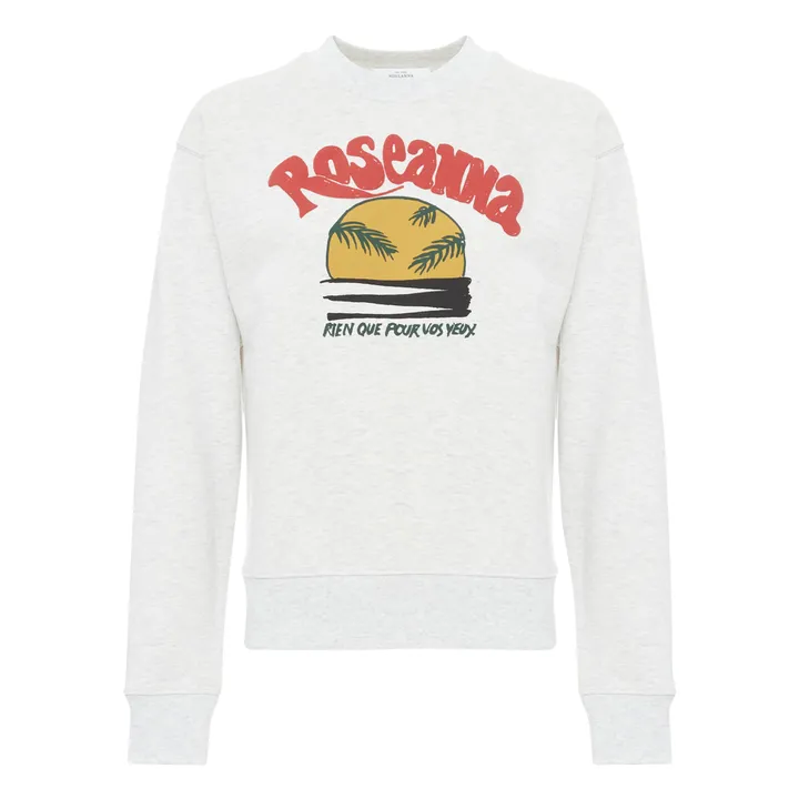 Sweatshirt Louis Sunset | Grau Meliert- Produktbild Nr. 0