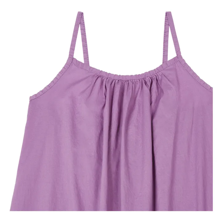 Kleid Bio-Baumwolle | Violett- Produktbild Nr. 5