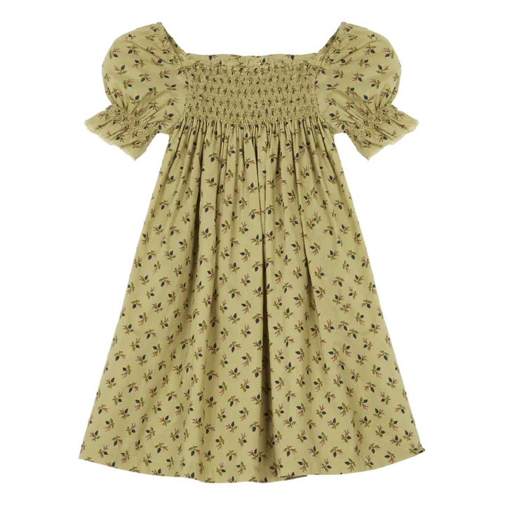 Kleid Babydoll | Khaki- Produktbild Nr. 3