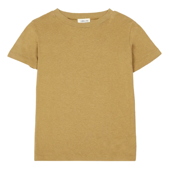 Camiseta algodón orgánico | Camel- Imagen del producto n°0