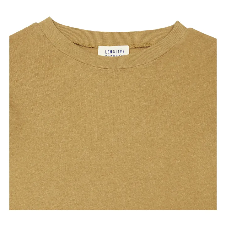 Camiseta algodón orgánico | Camel- Imagen del producto n°3