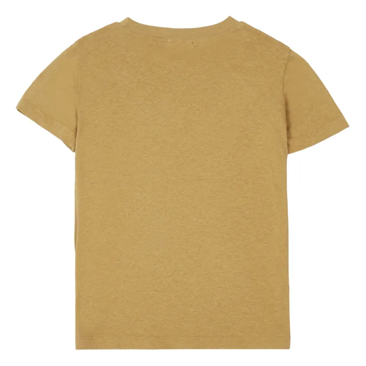 Camiseta algodón orgánico | Camel- Imagen del producto n°4