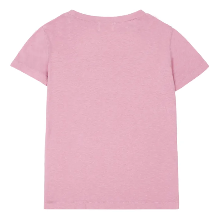 Organic Cotton T-shirt  | Pink- Product image n°3