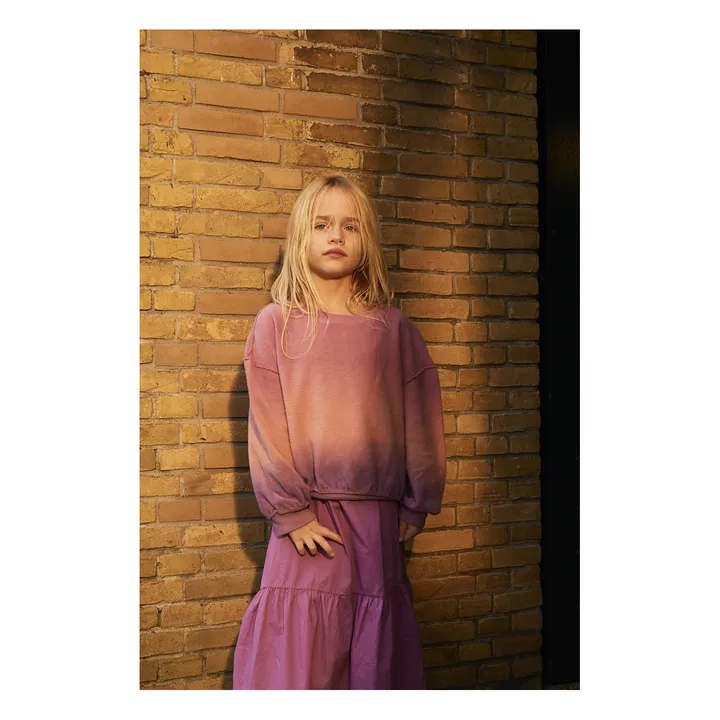 Kleid Bio-Baumwolle | Violett- Produktbild Nr. 3