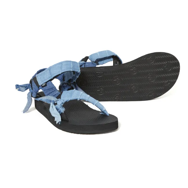 Denim Trekky Sandals - Women's Collection  | Blue