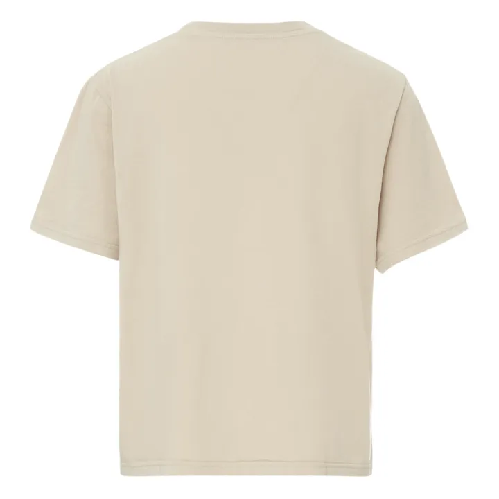 T-shirt Luz Jersey Coton Bio | Beige- Image produit n°4