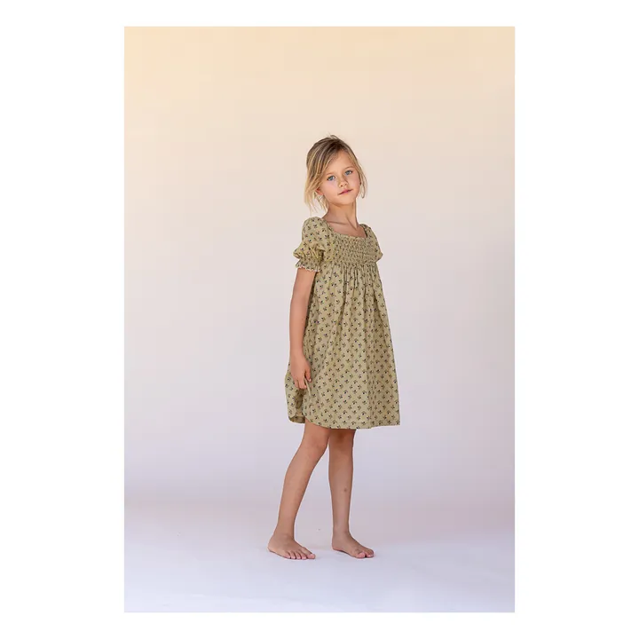 Kleid Babydoll | Khaki- Produktbild Nr. 1