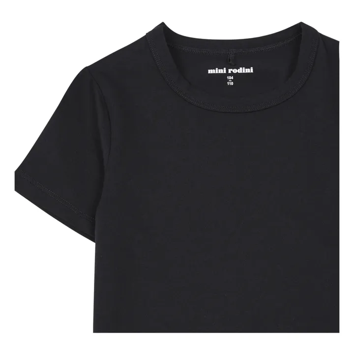 T-shirt in tencel | Nero- Immagine del prodotto n°1